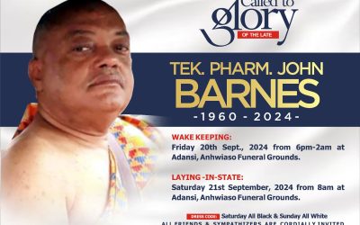 CALL TO GLORY:TEK. PHARM JOHN BARNES